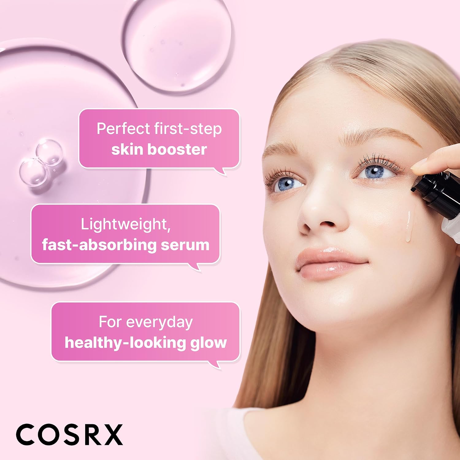 6X Peptide Collagen Skin Booster Toner Serum for Dull Skin, 5.07 Oz | Preps Skin with Copper Peptides, Ghk-Cu for Uneven Skin Texture, Skin Renewal Boosting Facial Essence, Korean Skin Care