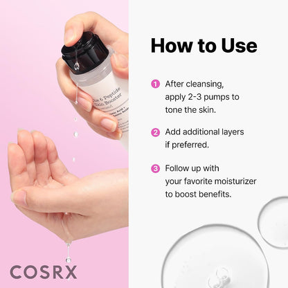 6X Peptide Collagen Skin Booster Toner Serum for Dull Skin, 5.07 Oz | Preps Skin with Copper Peptides, Ghk-Cu for Uneven Skin Texture, Skin Renewal Boosting Facial Essence, Korean Skin Care