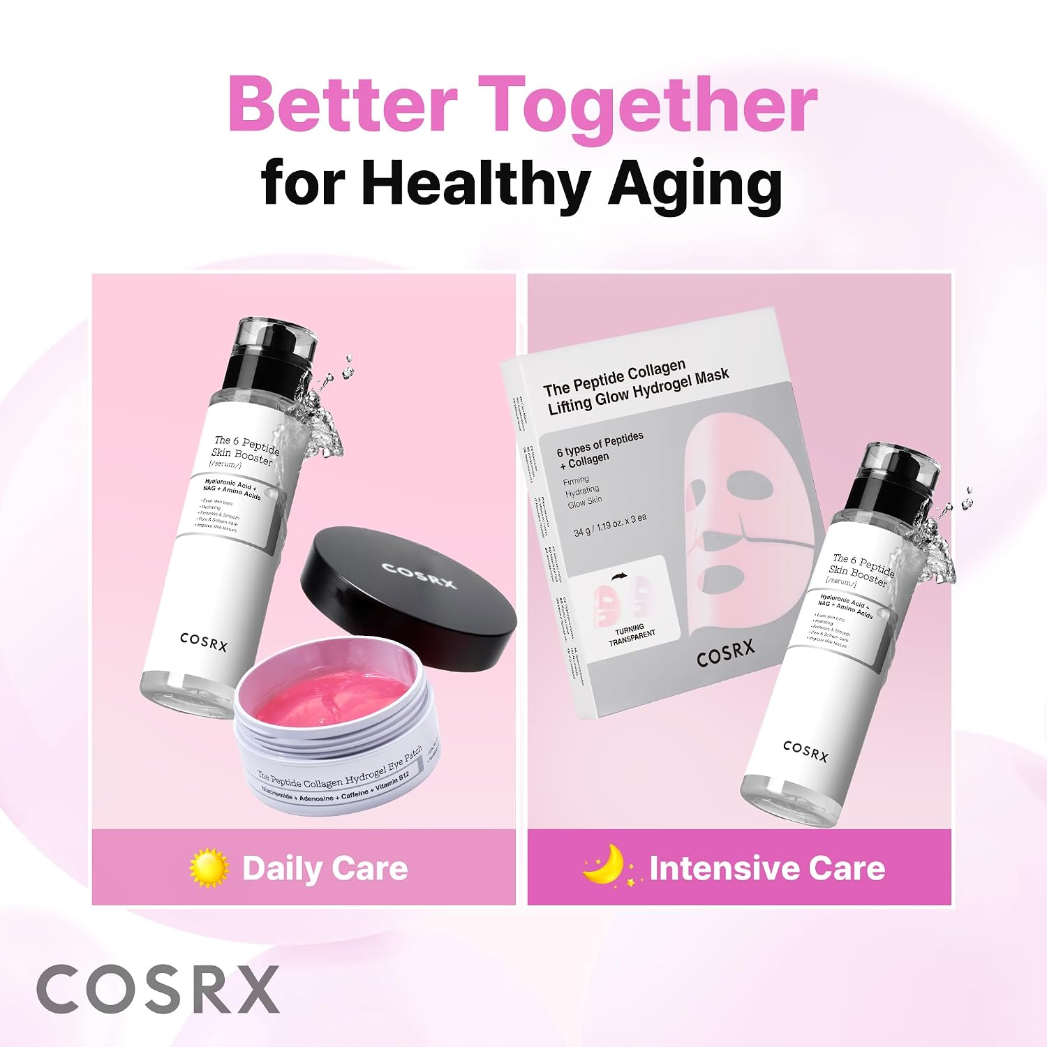COSRX 6X Peptide Collagen Booster Toner Serum